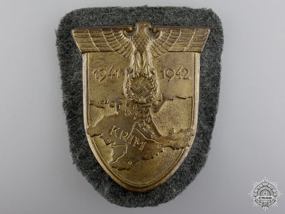 an_army_issued_vaulted_krim_campaign_shield_an_army_issued_v_54a2fa92e9a44