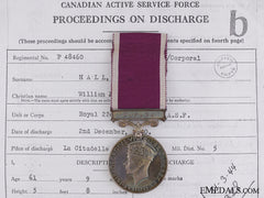 An Army Long Service Medal To The Royal 22Nd Regiment