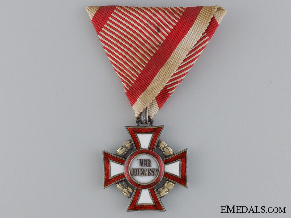 an_austrian_military_merit_cross_by_v.mayer_an_austrian_mili_545396bb39fa5