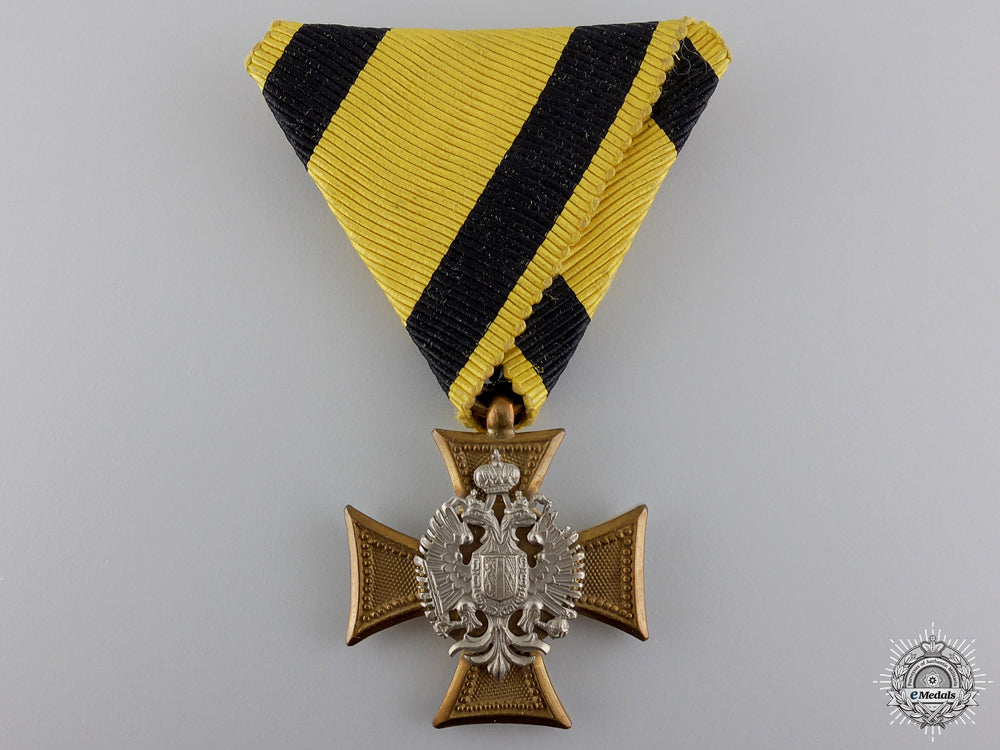 an_austrian_military_long_service_decoration;_mother_of_pearl_backing_an_austrian_mili_54a6d28a32c73