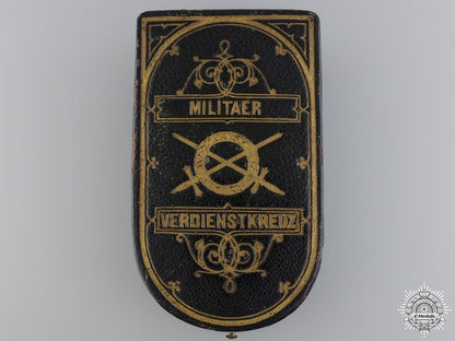 an_austrian_military_merit_cross;3_rd_class_case_an_austrian_mili_54aaa6475d64e