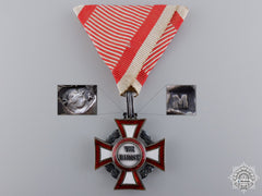 An Austrian Military Merit Cross By V.mayer