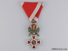 An Austrian Order Of Leopold With War Decoration