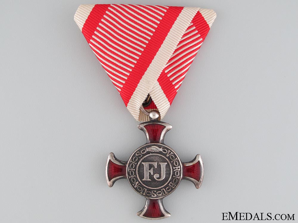 an_austrian_silver_cross_of_merit_an_austrian_silv_533039bdf0fd1