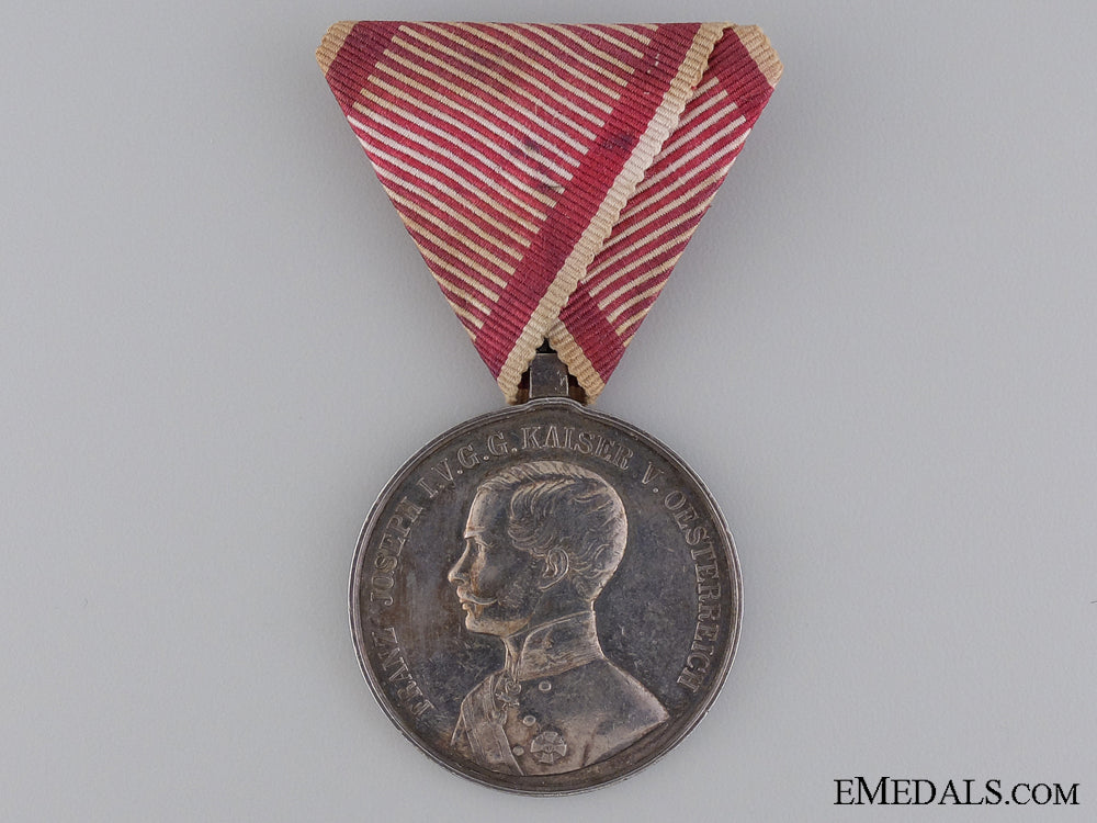 an_austrian_silver_bravery_medal1_st._cl.1859-1866_an_austrian_silv_543309331b711
