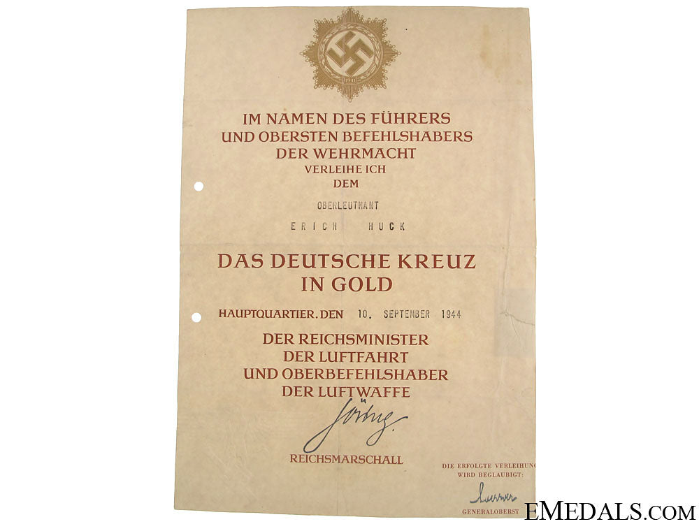 an_award_document_for_a_german_cross_in_gold_an_award_documen_511900daa7ae0