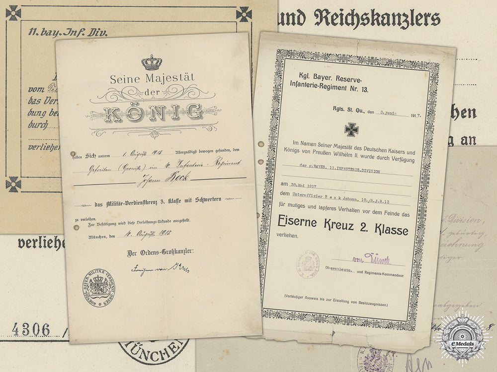 an_document_group_to11_th_royal_bavarian_regiment_an_document_grou_548618179895d