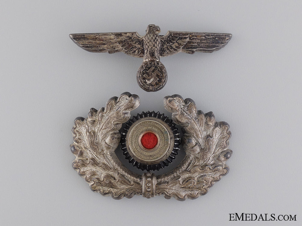 an_early_army_visor_wreath_and_cockade_with_eagle_an_early_army_vi_5411a99f78b7e