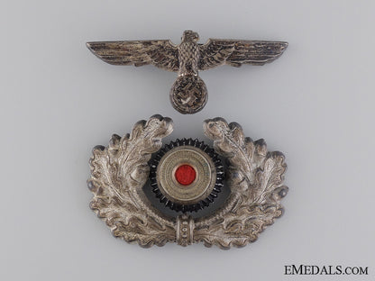 an_early_army_visor_wreath_and_cockade_with_eagle_an_early_army_vi_5411a99f78b7e