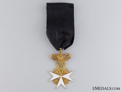 An Early Austrian Order Of Saint John In Gold; C.1835