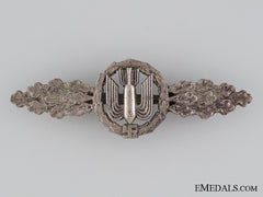 An Early Squadron Clasp For Bomber Pilots; Silver Grade