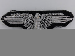 An Early Ss Officer’s Sleeve Eagle; Tunic Removed