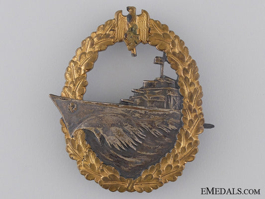 an_early_war_destroyer_war_badge_by_schwerin,_berlin_an_early_war_des_53d1707a2775e