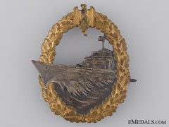 An Early War Destroyer War Badge By Schwerin, Berlin