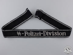 An Em/Nco Ss-Polizei-Division Cufftitle