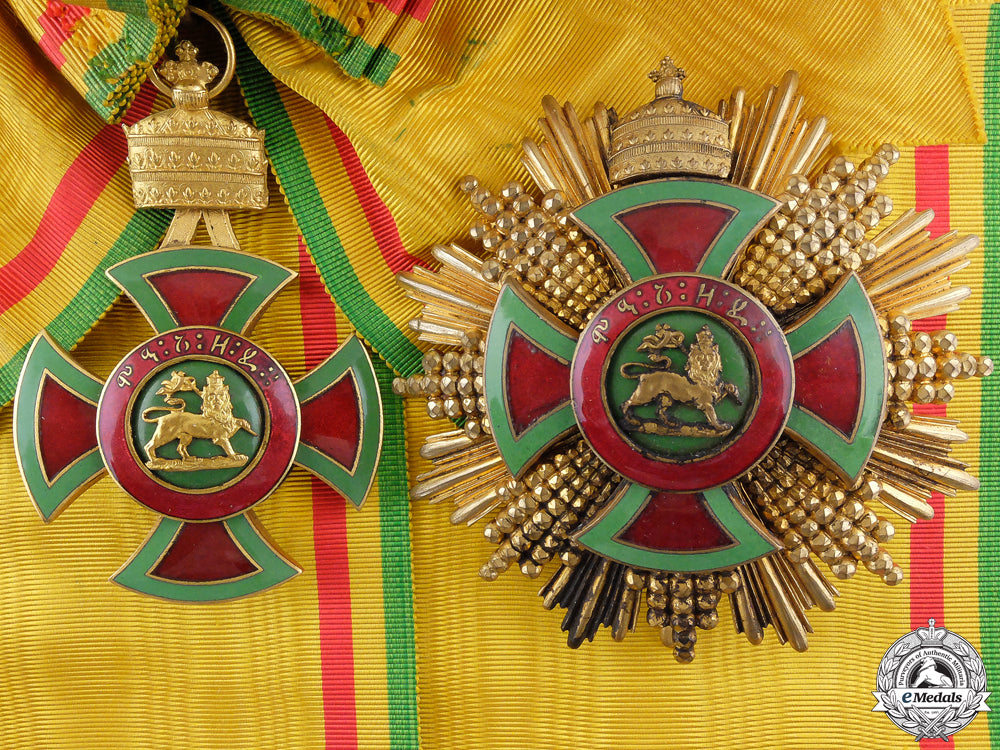 an_ethiopian_order_of_emperor_menelik_ii;_grand_cross_an_ethiopian_ord_552545671d939