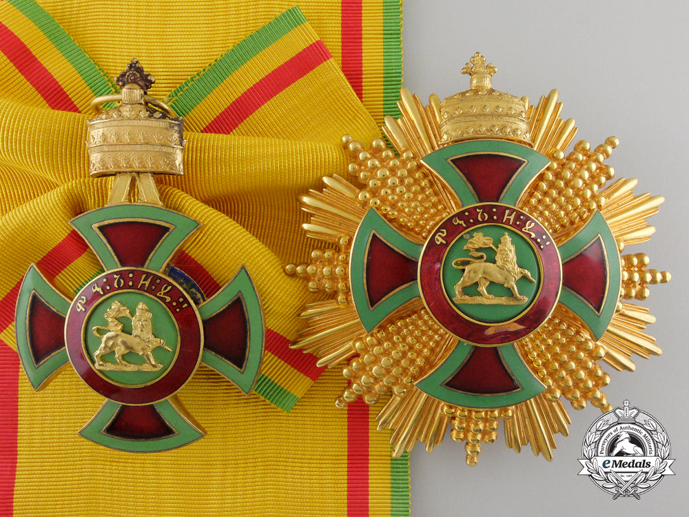 an_ethiopian_order_of_emperor_menelik_ii;_grand_cross_an_ethiopian_ord_55d1ea4fa2b0b