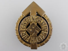 An Hj Golden Leaders Sports Badge By Gustav Brehmer