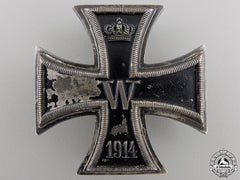 An Iron Cross First Class 1914; Silver