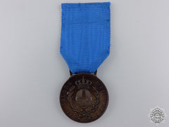 An Italian Al Valore Militare Medal By S.j; Bronze Grade