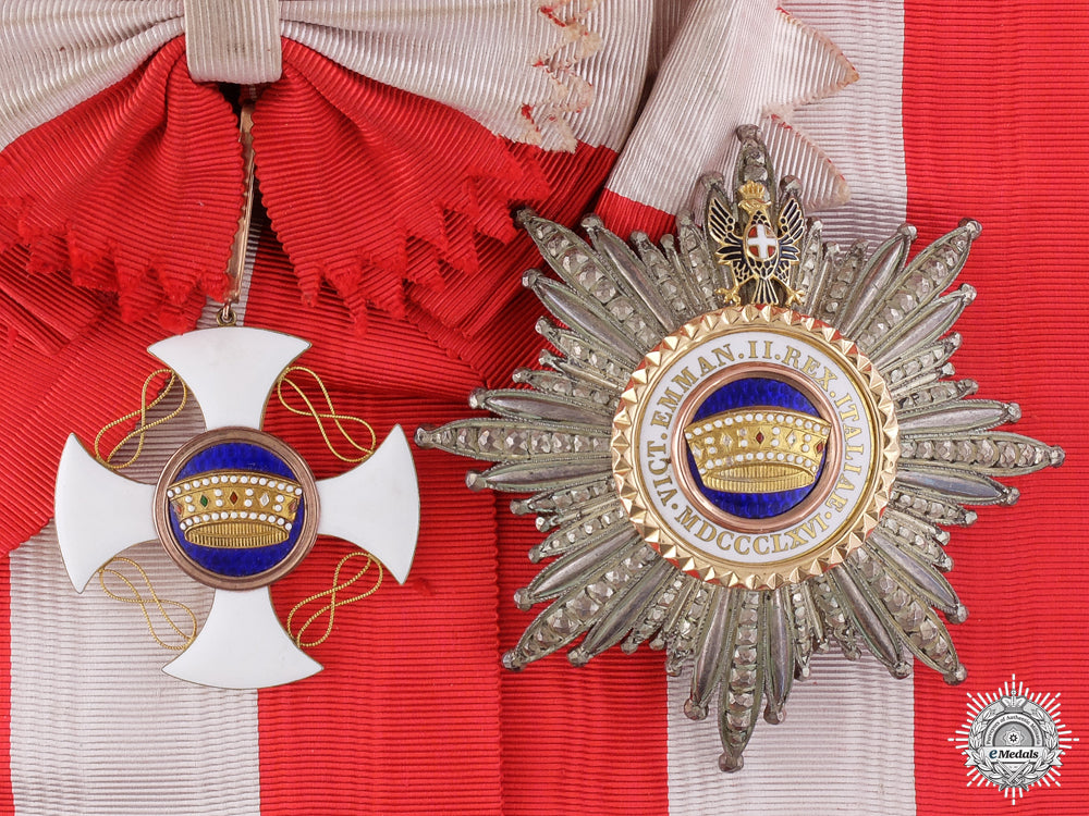 an_italian_order_of_the_crown;_grand_cross_set_an_italian_order_549ad83213aa8
