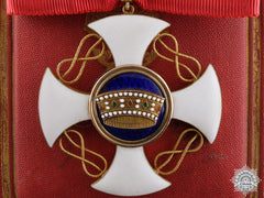 Italy, Kingdom. An Order Of The Crown In Gold, Commander's Cross, C.1910