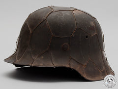 An M42 Army (Heer) Helmet With Wire & Named