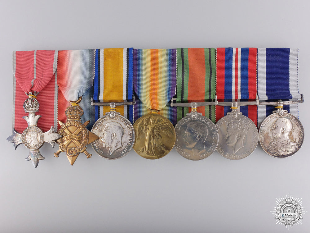 an_mbe&_long_service_medal_bar_to_lieutenant_arthur_r._hughes_an_mbe___long_se_547cd950d5e04