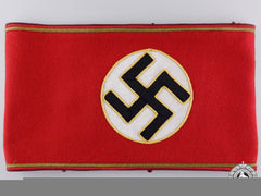 An Nsdap Armband For Gau Level Leiter Einer Hilfsstelle