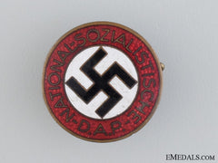 An Nsdap Membership Badge; Rzm Marked
