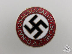 An Nsdap Membership Badge By Werner Redo