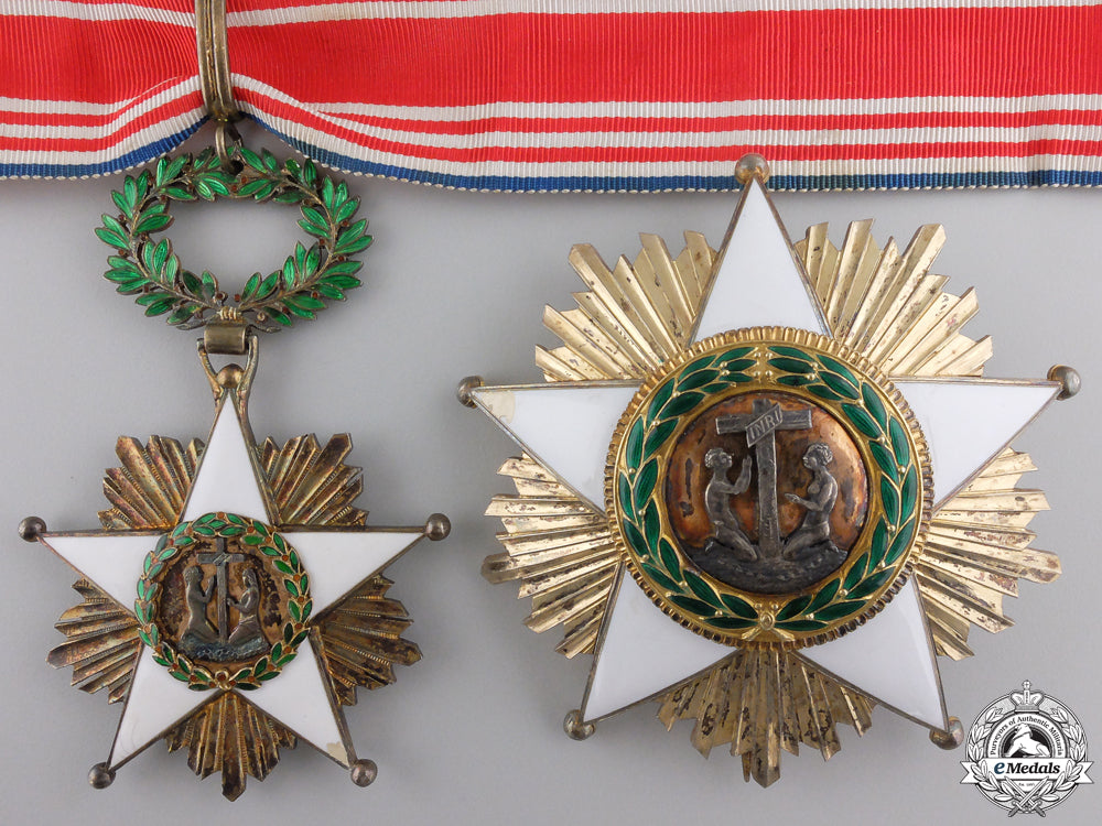 An Order Of African Redemption; Grand Officer's Set – eMedals