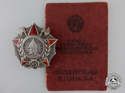 an_order_of_alexander_nevsky_for_bravery_with_document_an_order_of_alex_55d47e6c01fd2_1_1