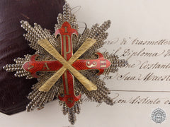 An Order Of Constantine Of St.george Attributed To Count Dietrichstein