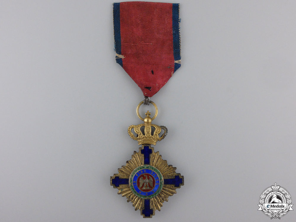 romania,_kingdom._an_order_of_the_star,_civil_division_officer_with_swords,_c.1918_an_order_of_the__5532770380026