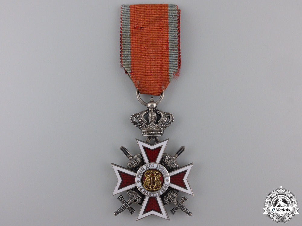 romania,_kingdom._an_order_of_the_crown,_military_division_knight,_c.1940_an_order_of_the__55327961d30fc