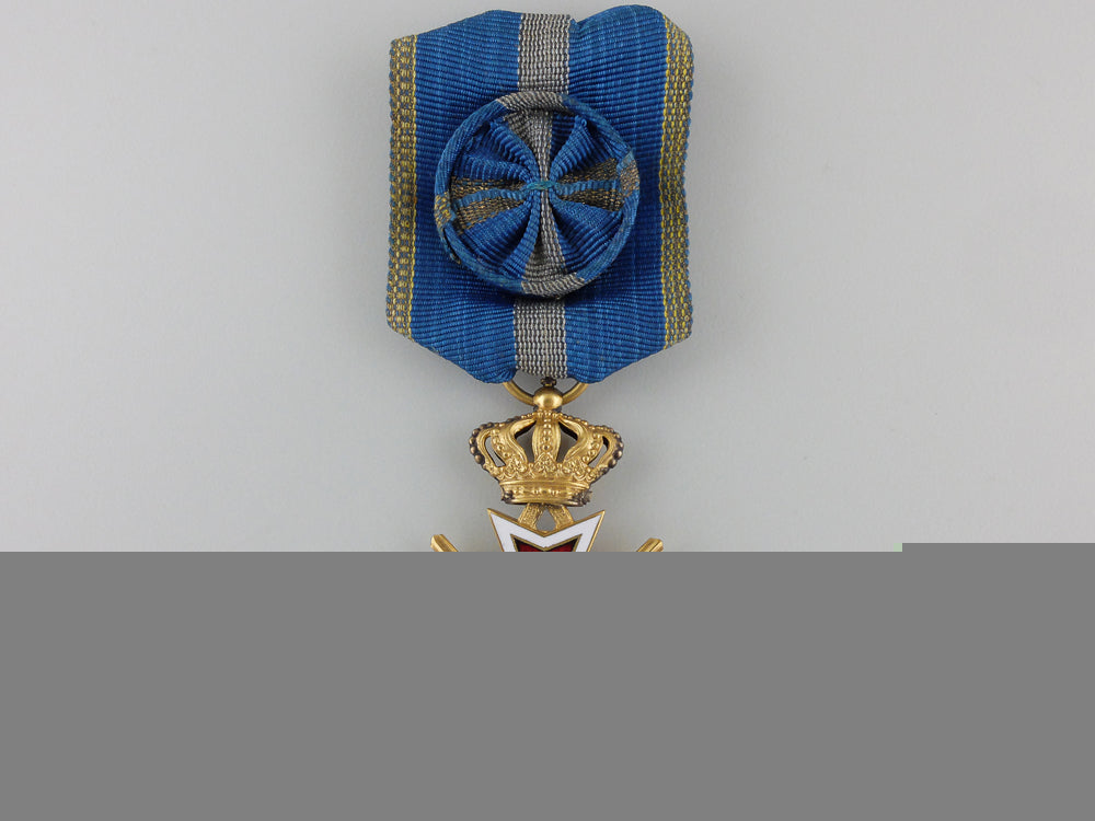 an_order_of_the_crown_of_romania;_military_division_with_swords_an_order_of_the__55ce0a569896e