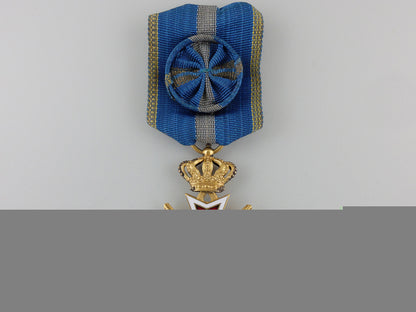 an_order_of_the_crown_of_romania;_military_division_with_swords_an_order_of_the__55ce0a569896e
