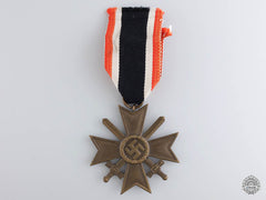 An Second War Merit Cross With Swords By Carl Wild
