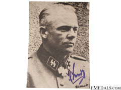 An Ss Kc Winner Signed Photograph