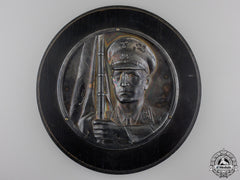 An Ss Standard Bearer Plaque