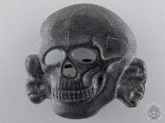 An Ss Visor Cap Skull Marked Ges.gesch.