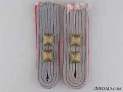 Army Artillery Hauptman Shoulder Boards