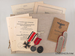 Awards & Documents To The 3./Panzergren.- Ers.btl 1