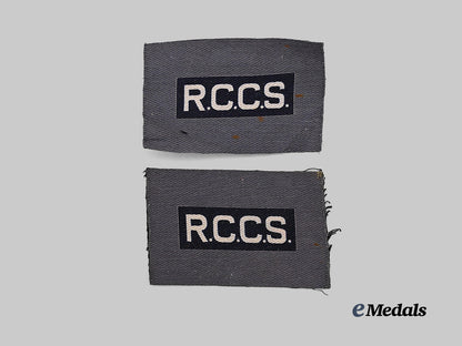 canada,_commonwealth._two_royal_canadian_corps_of_signal_patches_e_medals__c7261_2