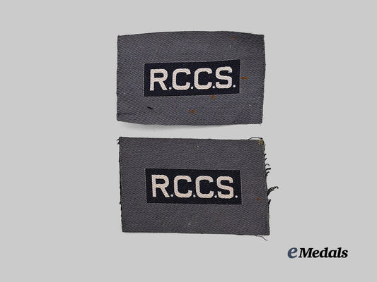 canada,_commonwealth._two_royal_canadian_corps_of_signal_patches_e_medals__c7261_2