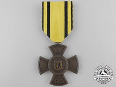 A Wurttemberg Wilhelm's Cross For Merit In Public Welfare 1915-1918