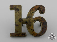 A Fenian Raid Period 16Th Prince Edward Battalion Collar Badge