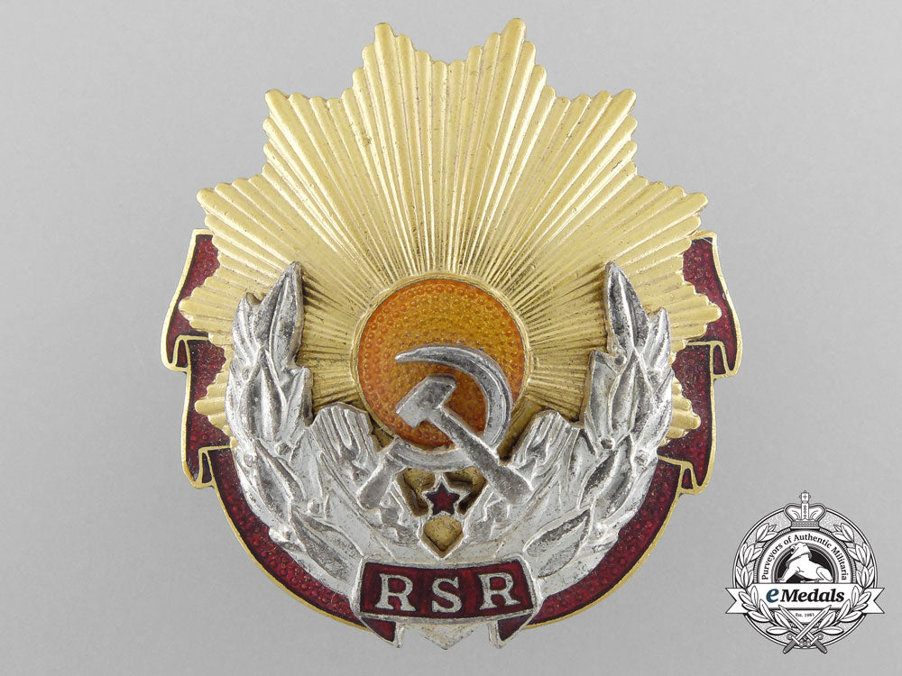 a_socialist_romanian_order_of_labour;_second_class_b_0420