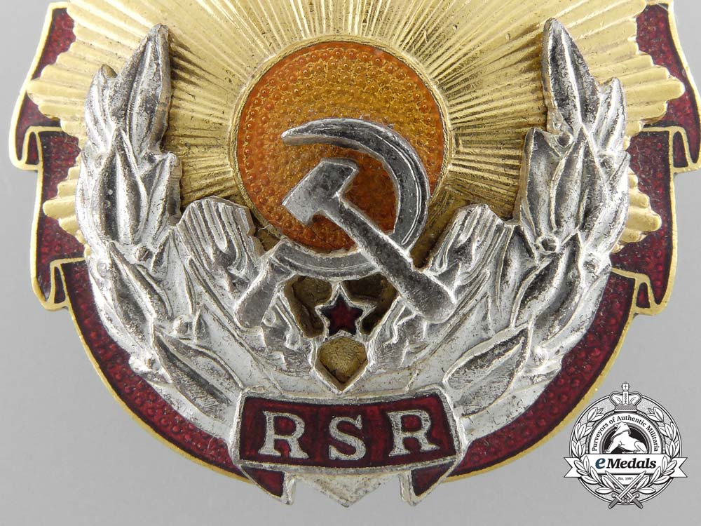 a_socialist_romanian_order_of_labour;_second_class_b_0421